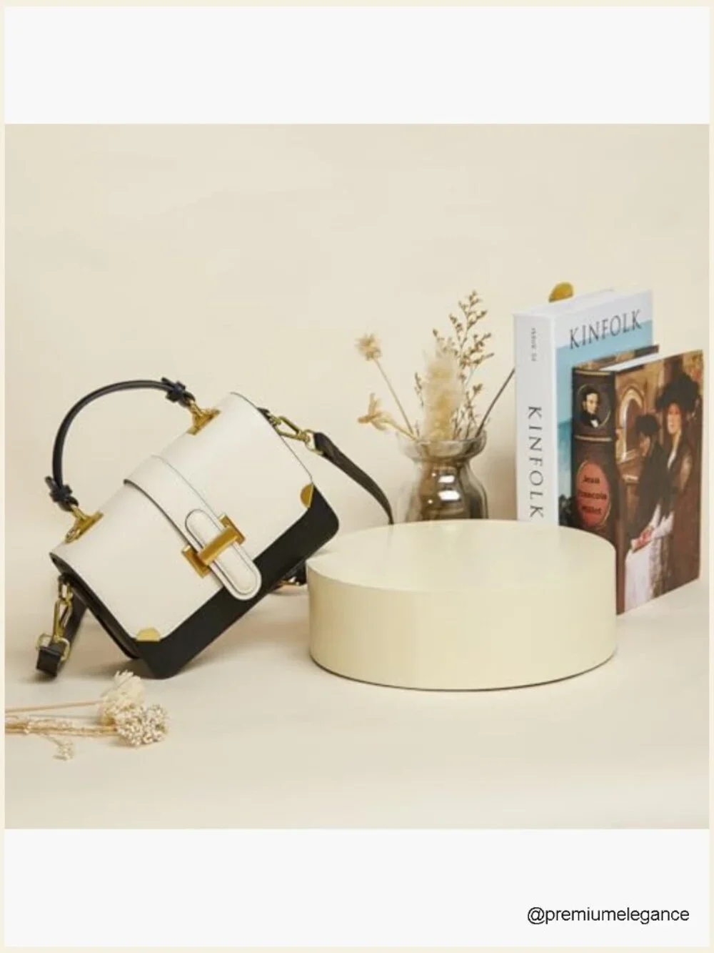 Classy Crossbody Purse Top Handle Leather Satchel Bag Women